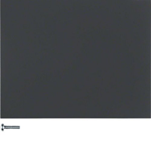 Pulsador KNX radio Hager Berker K.1 anthracite pour commande murale sans fil