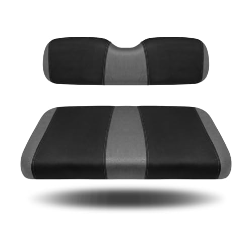 YUWEIDG0769 Universal EZGO TXT Golf Cart Seat Covers Dress UP Older Durable Breathable Material Golf Cart Front Seat Cover Fit Like a Glove, Easy to Install, Machine Washable