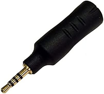 Josi Minea 2.5mm Male to 3.5mm Female Audio Adapter Converter Headphone Earphone Headset 3 Ring Jack - Stereo or Mono
