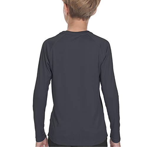 Sun Shirts for Youth Boys Rashguard - Long/Short Sleeve Lightweight Shirt SPF 50+2