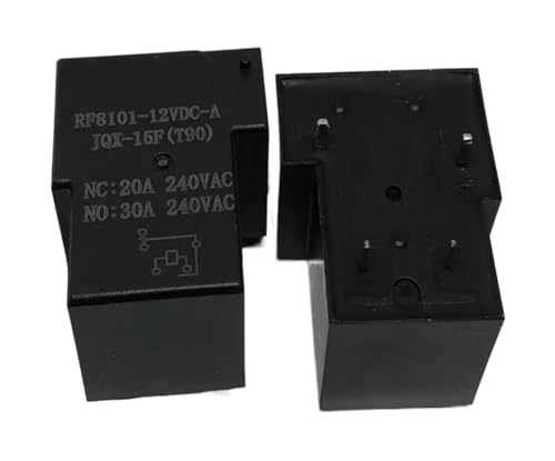 Relais RF8101-12VDC-A JQX-15F pour domotique et chauffage T90