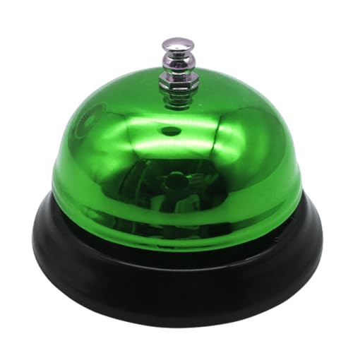 Goowafur Cloche de Bar | Service de Table, Cloche d'appel, Cloche de Bureau,Sonnette de Service de Bureau en métal antirouille pour comptoirs, hôtels, Cuisines, Bureaux, Restaurants