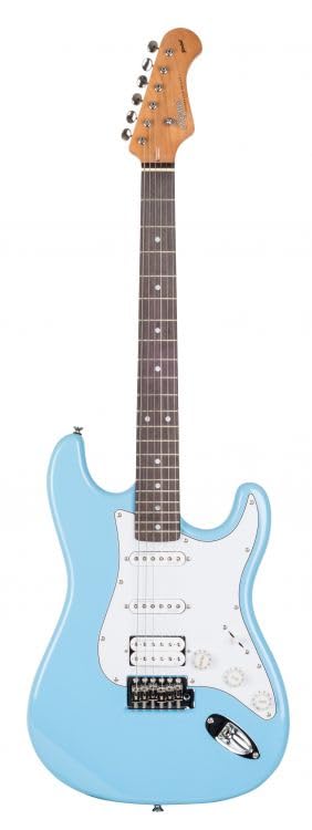 KOZMOS KST-BSWHSS-GRWN-DBL Elektro Gitar