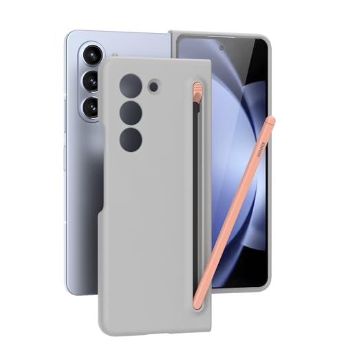 Funda Samsung Galaxy Z Fold5 Slim S Pen con ranura porta lápiz y soporte anticaídas