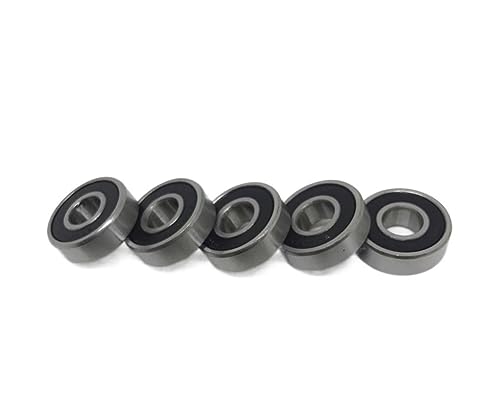 Roulement 6001RS en acier bimetal haute précision 12x28x8mm pour rotation fluide