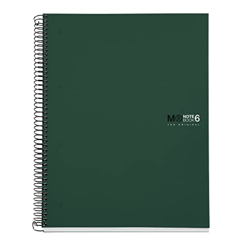 Image of Miquelrius - The Original Notebook 6 Colour Strips A4 150 5mm Grid Sheets
