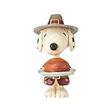Enesco Peanuts By Jim Shore 6002779 Mini Snoopy Pilgrim Figurine 3.5 Inches