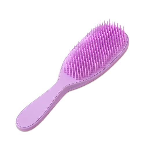 flintronic Spazzola Capelli, Ultimate Detangler, Scioglinodi Anti Nodi, Migliore Spazzola Districante, Tutti i Tipi di Capelli, Finish Liscio e Luminoso (Viola)