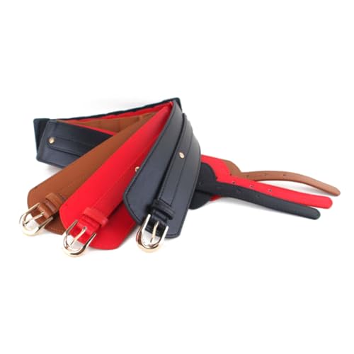 Wide Retro Versatile Fashionable Decorative Waist Outerwear Waist Belts Suitable for Suits Dresses Coats4