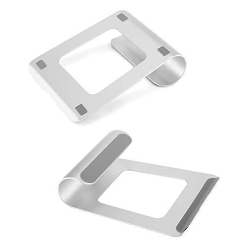 Base de soporte de almohadilla elevada de aluminio silver de oficina 5