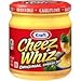 Kraft Cheez Whiz Original Cheese Dip, 15 oz Jar (Pack of 2)