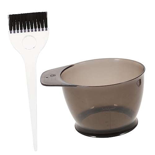 FUNOMOCYA 2 herramientas para teñir el cabello de grado de salón – Kit de tinte para el cabello para uso doméstico y tratamientos de aceite, cepillo para colorear el cabello y cuenco de tinte