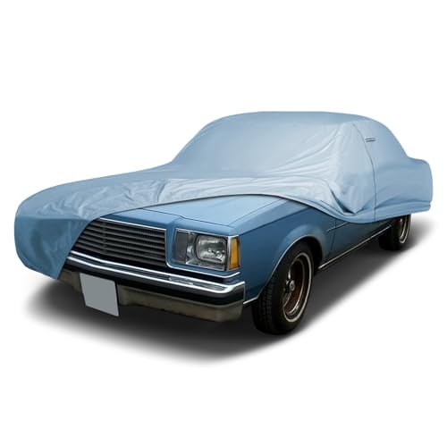 Image of iCarCover Premium Car Cover for 1978-1981 Buick Century Wagon Heavy Duty Waterproof All-Weather Automobiles Custom Fit Indoor Outdoor UV Snow Protection Covers with Straps and Bag