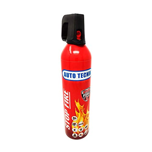 Extincteur Poudre ABC 1kg NF - Pour Voiture, Bateau, Maison - Avec Manomètre