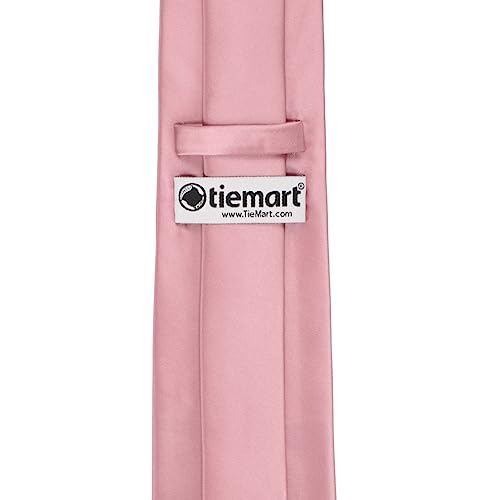 Image of tiemart Premium Solid Color Necktie