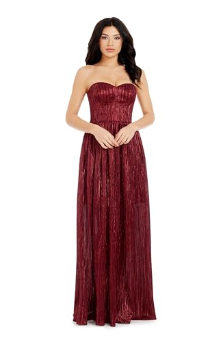 Dress the Population Women's Audrina Fit and Flare Midi Dress