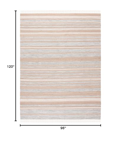 Tapete SAFAVIEH Kilim 8x10 Natural y Gris miniatura 2