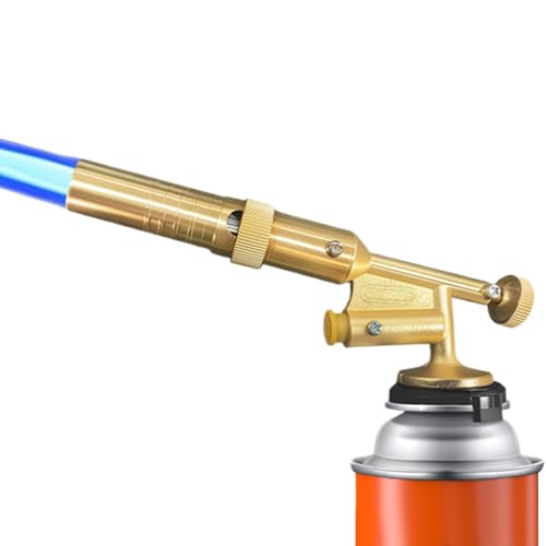 Acunny Cabeza de encendido de la antorcha de soldadura, encendido de la antorcha del carbón - Antorcha de metal ajustable portátil conveniente para soldar - Ignitrail de Campfire Starter para el