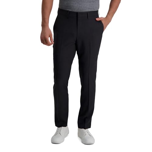 Haggar Men's Smart Wash Performance Suit Separate Slim Fit Pant, Charcoal, 32W x 32L US - image 1