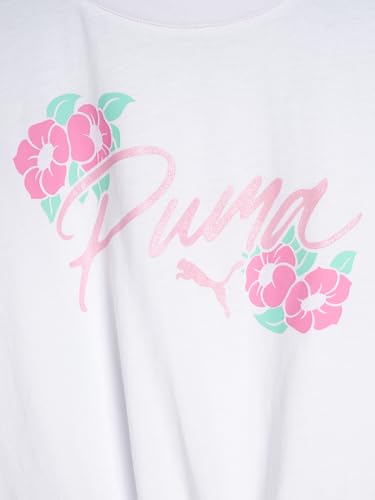 Image of PUMA Girls' 2pc Jersey SS Tee & French Terry Short Set