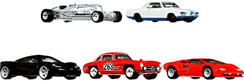 Set Hot Wheels Jay Leno's Garage 5 autos escala 1:64 miniatura 1
