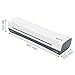 Leitz iLAM Home A3 Laminator, 3 Min Warm-up, 75-125 Micron Pouches, A4 Pouches Included, White, 74320001