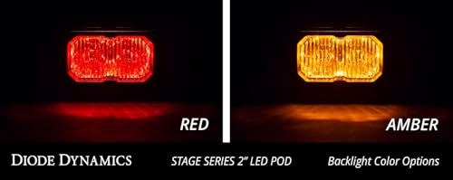 Diode Dynamics C2 1.0 SAE/DOT Driving LED Pod par miniatura 6
