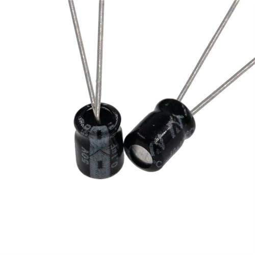 Condensateur 0.1uF 50V 100nF radial aluminium 4x7mm pour circuit imprimé
