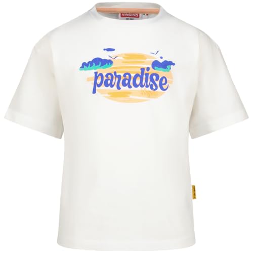 Vingino Girls Hanza fini les vêtements transparents t-shirt blanc 14 ans opaque