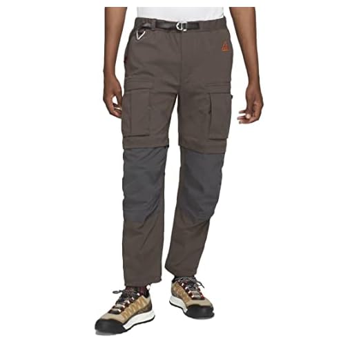 Nike ACG Smith Summit Men's Cargo Pants (X-Large, Velvet Brown/Dark Smoke Grey/Campfire Orange)