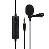 Lavalier Reversmicrofoon, Lav‑S6E Lavalier Omnidirectionele Microfoon Draagbare Mini Clip-on Microfoon 6M Kabel voor…