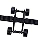 predolo 4 Wheel Abdominal Roller Workout Equipment, Portable Abdominal Fitness Exercise Machine, Ab Machine for Men Women Home Gym