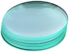 Labor-Uhrengläser mit gebogenem Design, transparent, verdickte Becherabdeckungen und Verdunstungsschalen, 200 mm, 10 Stück