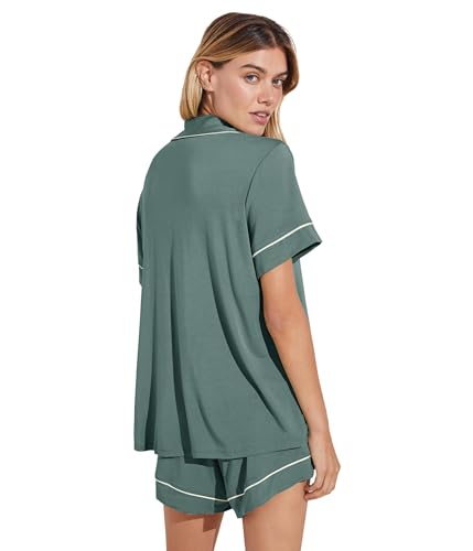 Image of Eberjey Gisele Rib Relaxed Short PJ Set