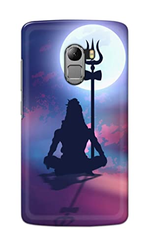 Image of PRINTFIDAA Printed Hard Back Cover Case for Lenovo K4 Note Back Cover (Lord Shiva) -1302