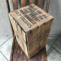 ビンテージ/USA製/アドバタイジング/ウッドボックス/ケース/木箱/店舗什器① Amazon｜品60s～70s アメリカアンティーク企業物ウッドボックス木箱
