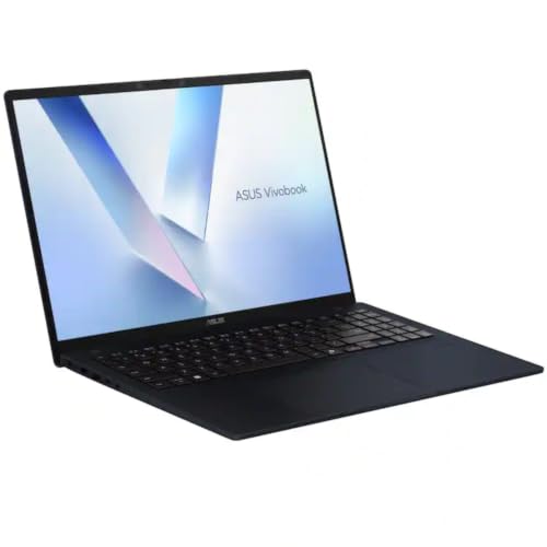 Image of ASUS Vivobook 16 16 inch FHD+ Copilot+ PC Laptop, Qualcomm Snapdragon X Processor, 16GB RAM 512GB SSD, Backlit Keyboard, External Hard Drive Enclosure, Wi-Fi 6E, Windows 11 Pro, Quiet Blue
