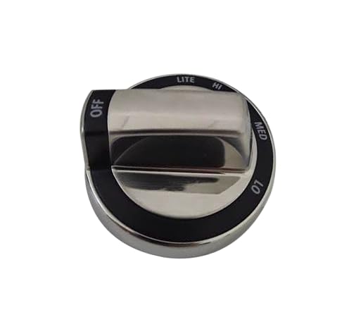 WPW10180180 W10180180 Oven Range Burner Knob With Whirlpool