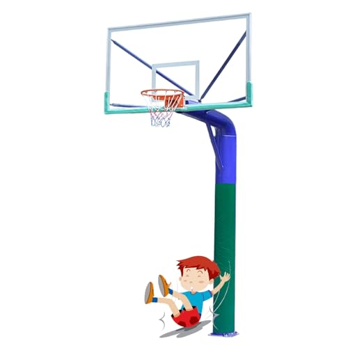 Coussin de basket absorbant les chocs pour sécuriser les matchs en extérieur