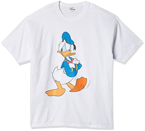 T-shirt Donald Disney homme blanc parfait pour un look décontracté le weekend