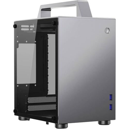 Amazon | JONSBO 側面ガラスパネルのアルミニウムMini-ITX PCケース T8