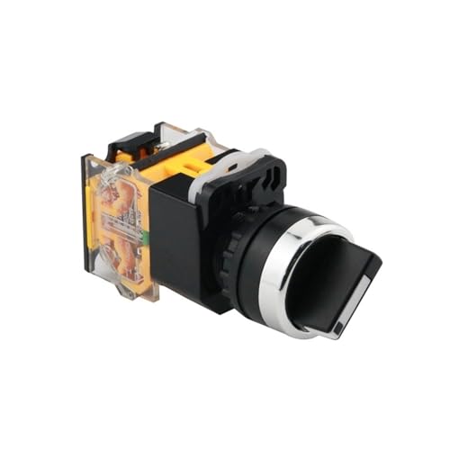 Interruptor giratorio LA38-20X/3 selector de tres posiciones 2NA para cuadros