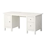 schreibtisch landhausstil weiß Weiss Country Schreibtisch mit 1 Tür und 2 Schubladen, weiss, BxHxT 160x74x65 cm