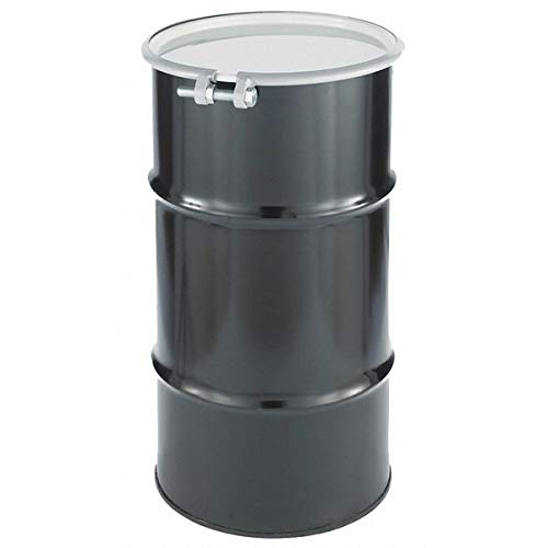 Transport Drum, Open Head, 16 gal, Black
