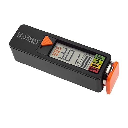 La Crosse Portable Digital Multi-Battery Tester