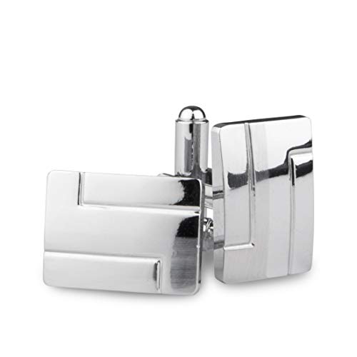 Kovove The Bling Fling Silver Coloured Cufflinks