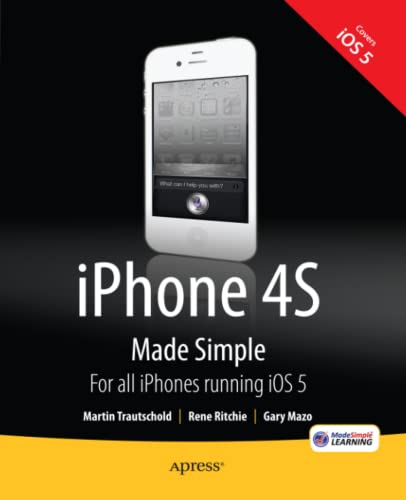 More than 1,000 screen visuals and clear-cut instructions guide you through both basic and advanced features of the iPhone 4S, from email and calendar tips to navigating the App Store and understanding Bluetooth and Wi-Fi networks