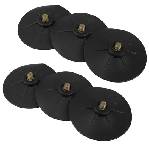 Housoutil 6 piezas Base de Ventosa para Saco de Boxeo de Goma Resistente para Soporte Estable Instalación Rápida para Entrenamiento de Boxeo y Artes Marciales Accesorio de Repuesto