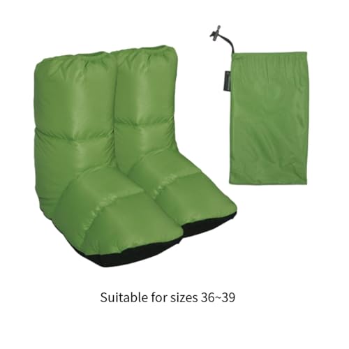 Down Booties Warm Socks Down Booties Breathable Comfortable Cozy Foot Down Slippers Sleeping Sock for Snowboarding Indoor3