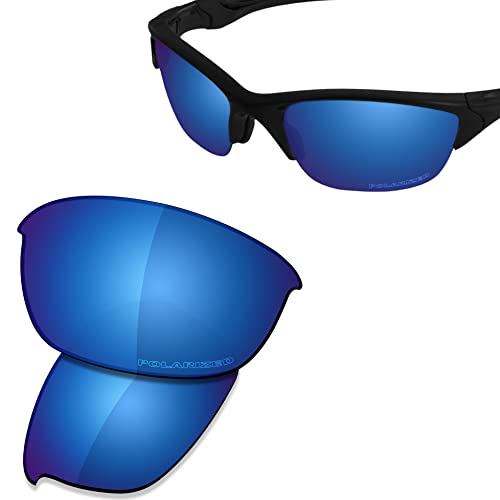 Image of SAUCER Premium Replacement Lenses & Rubber Kits for Oakley Half Jacket 2.0 OO9144 | UV400 Protection, Anti-Scratch